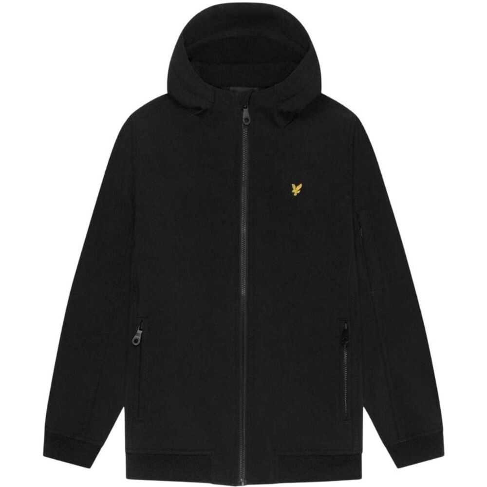 Lyle & Scott Boys Embroidered Logo Softshell Regular Long-Sleeved Soft Shell Jac